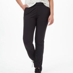 NWT Tentree Black Destination Hiking Pants size XL Recycled Material 10tree